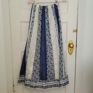 Vintage Prairie Maxi Skirt